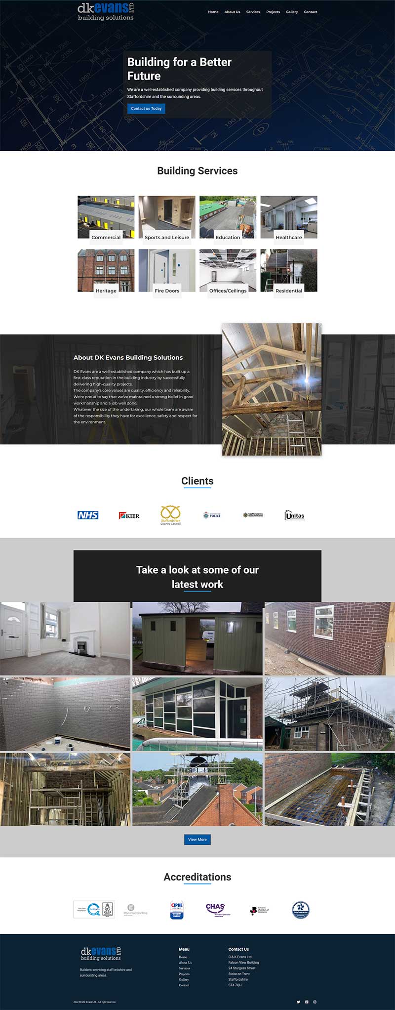 Building Website Design